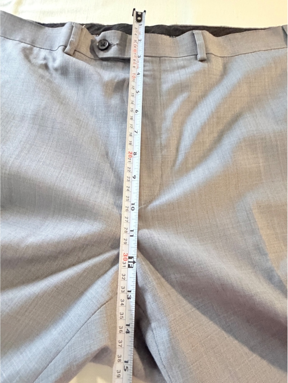 Lauren Ralph Lauren Men's Gray Wool Blend Dress Pants Size 40 - Picture 10 of 12